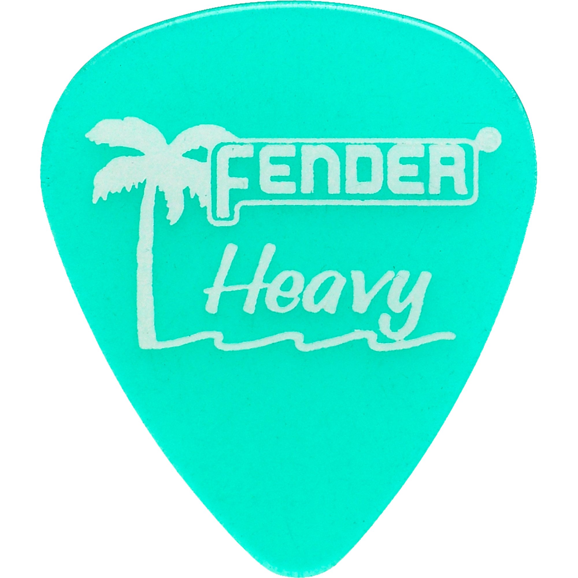 Palheta Guitarra Fender California Heavy vd                  