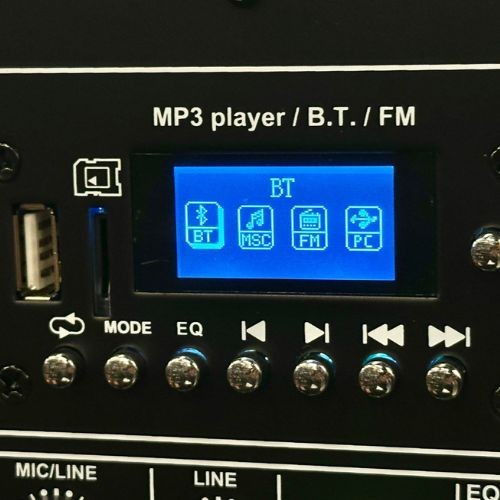 Caixa Ativa Staner Sr88a 85w 8” Bluetooth Usb sd fm 