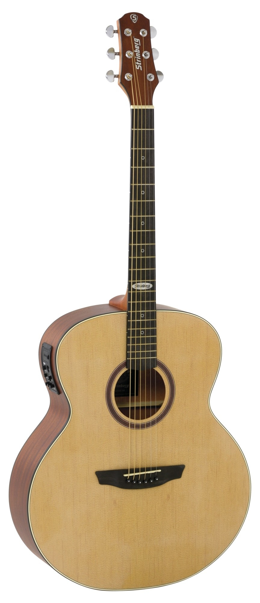 Violão Strinberg Sj200 Jumbo Aço Eletroacústico Natural Satin 