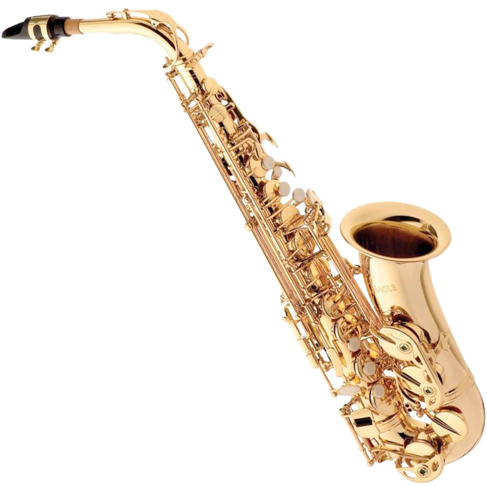 Saxofone Alto eb Sa-501 Laqueado Eagle 