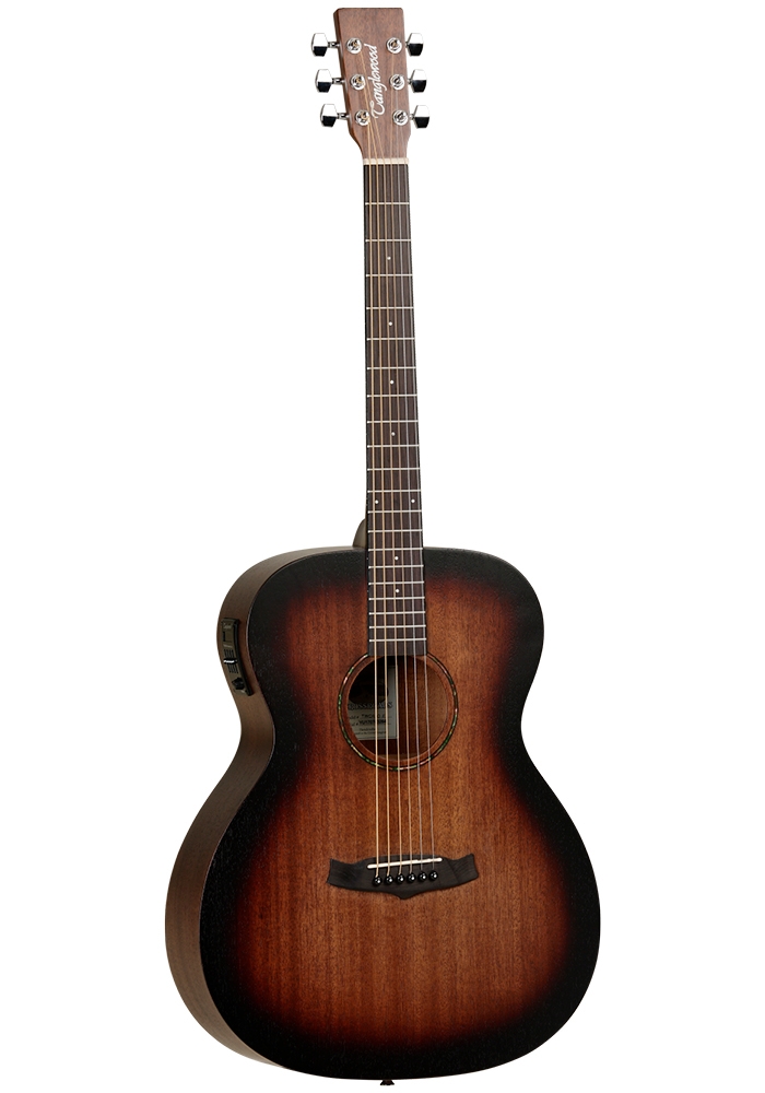 Violão Tanglewood Crossroads Twcr oe Aço Eletroacústico Whiskey Barrel Burst Satin 