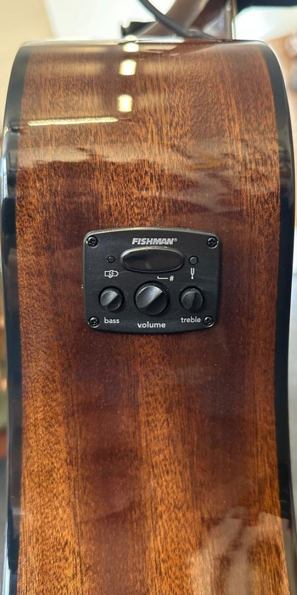 Violão Fender Cd-60sce Dreadnought Natural Eletroacústico Aço Com Fishman 