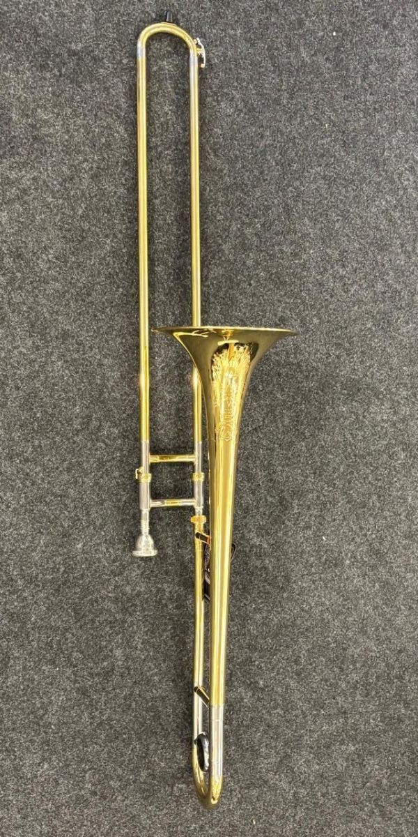 Trombone de Vara Eagle Tv600 em Sib Laqueado Com Estojo Luxo 