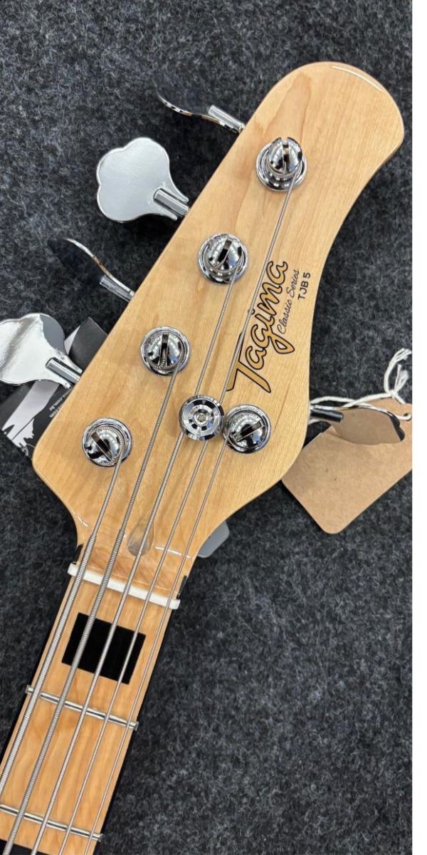 Contrabaixo Tagima Tjb-5 5 Cordas Classic Series Jazz Bass Passivo Sunburst 