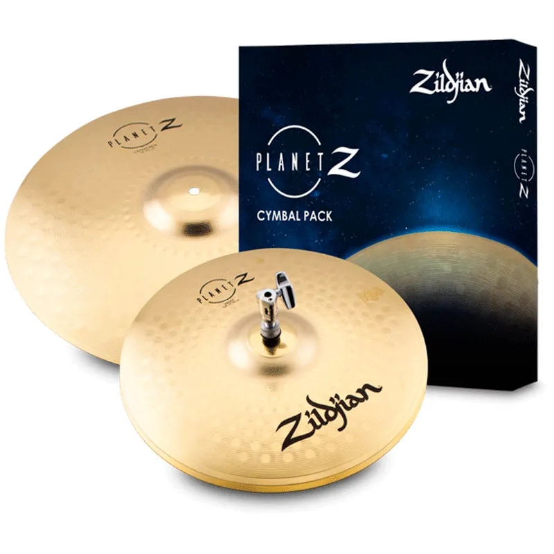 Kit de Pratos Zildjian Planet z Fundamentals Pack Zp1418 14' 18' 