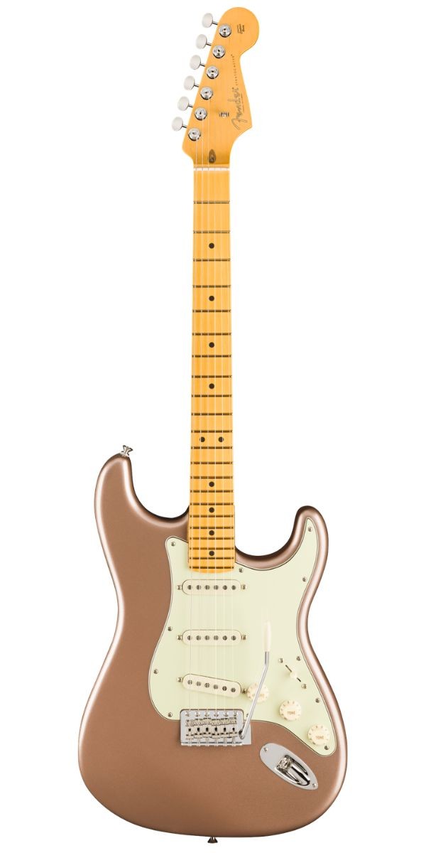 Guitarra Fender American Professional Classic Stratocaster Faded Firemist Gold Maple 