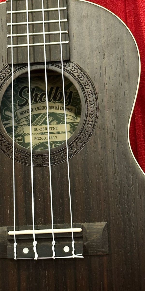 Ukulele Concert 23" Shelby Su23r Jacarandá Acetinado 