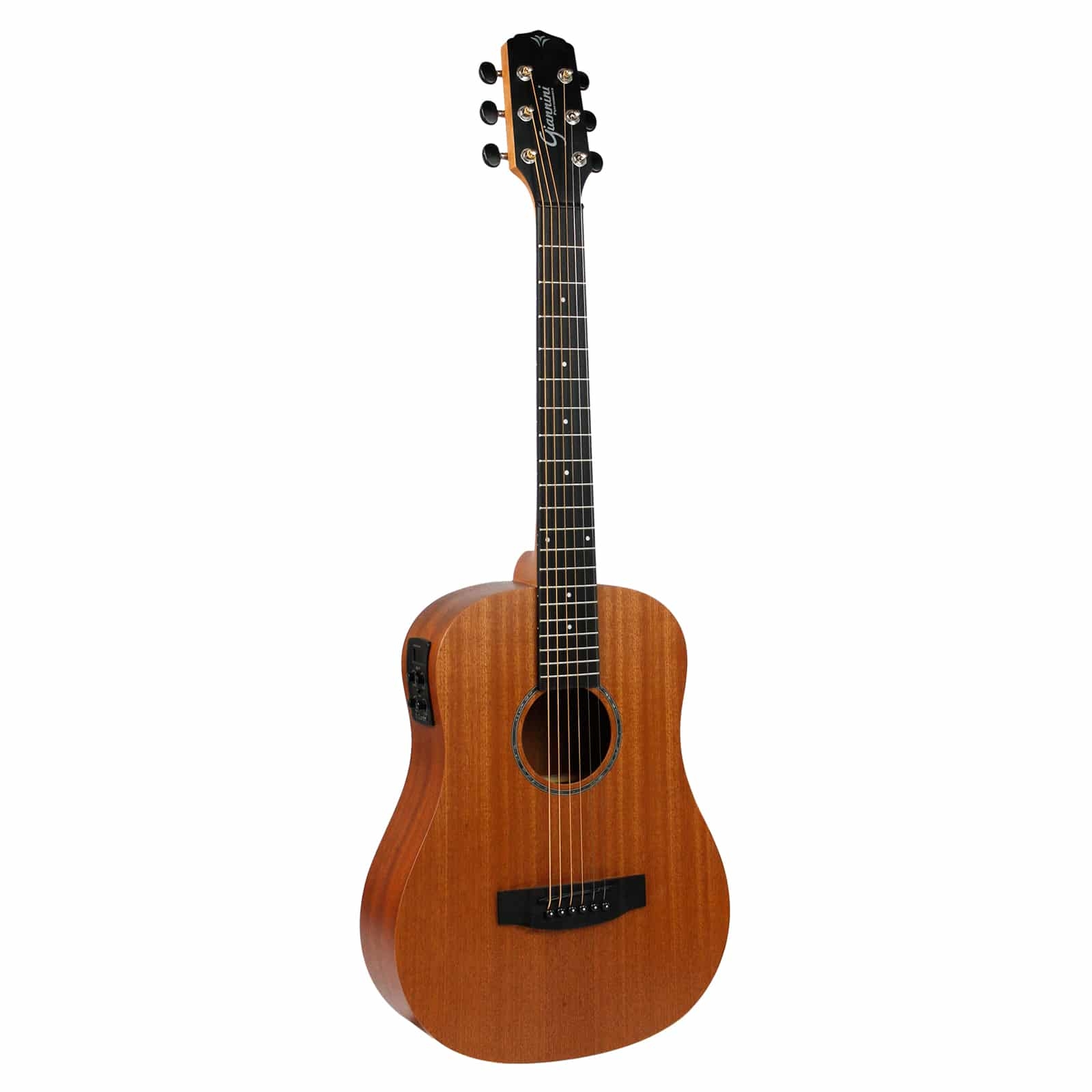 Violão Giannini Gtg-36s Aço Eletroacústico Walnut 