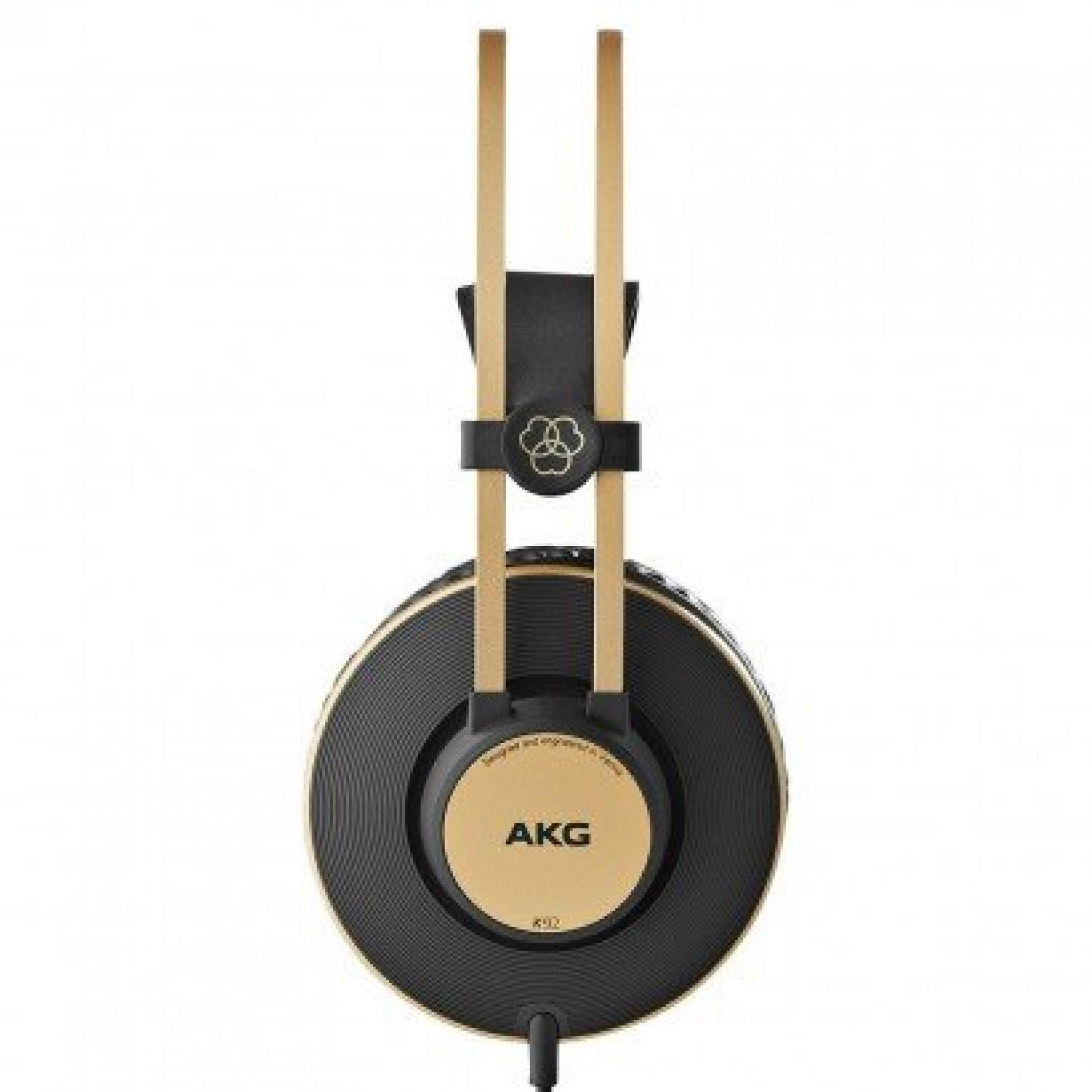 Fone de Ouvido K92 Preto/dourado Akg 