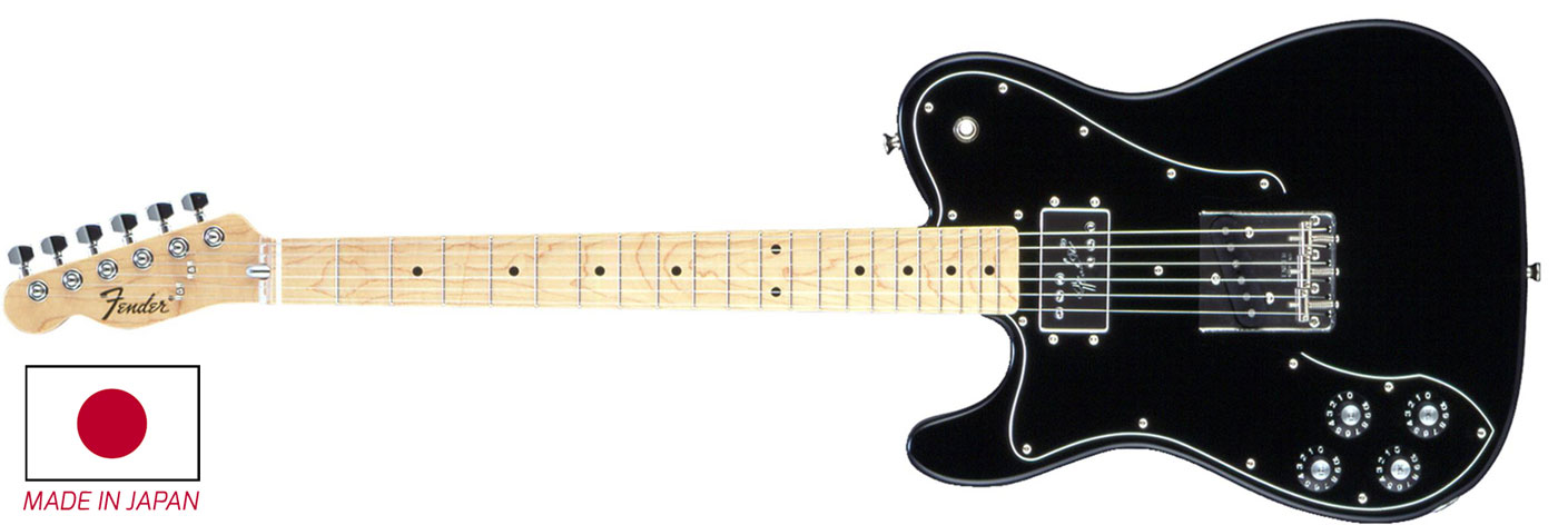 Guitarra Fender 525 0519 - 70s Tele Custom lh - 906 - Black 