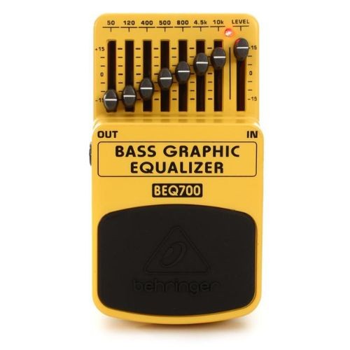 Pedal Behringer Beq700 Bass Graphic Equalizer 7 Bandas Para Contrabaixo 