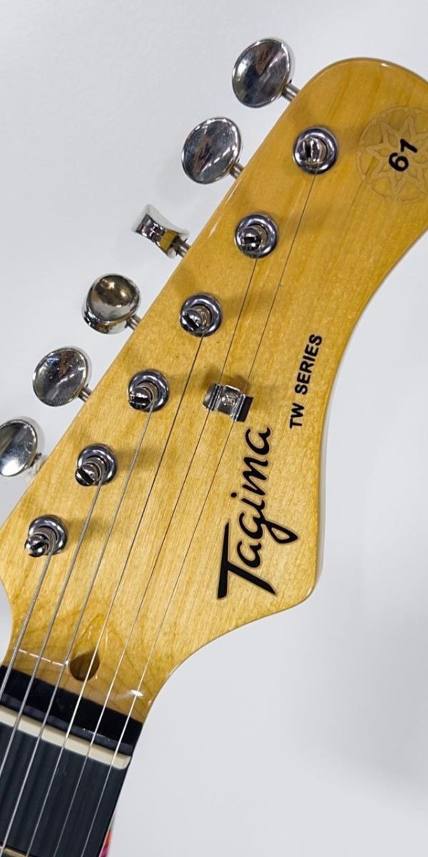 Guitarra Tagima Custom 2p90 Escala Escura Escudo tt Tw-61 Fiesta Red 