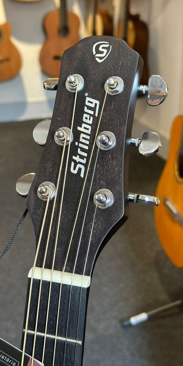 Violão Strinberg Sa200c Aço Eletroacústico Tobacco Satin 