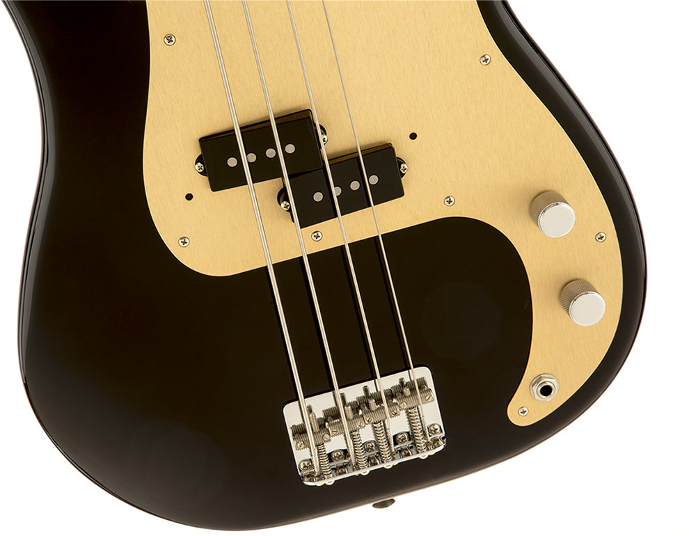 Contrabaixo Fender 014 0064 - 50s Precision Bass Lacquer mn - 706 - Black 