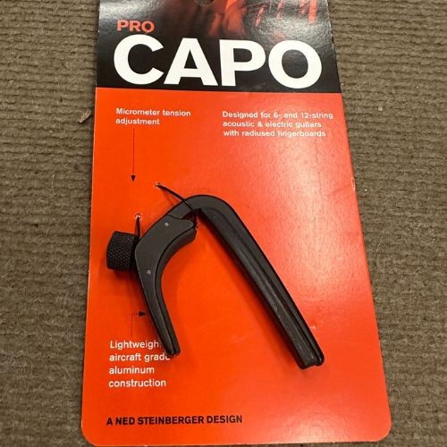 Capotraste ns Pro de Metal Preto D'addario Pw-cp-02 