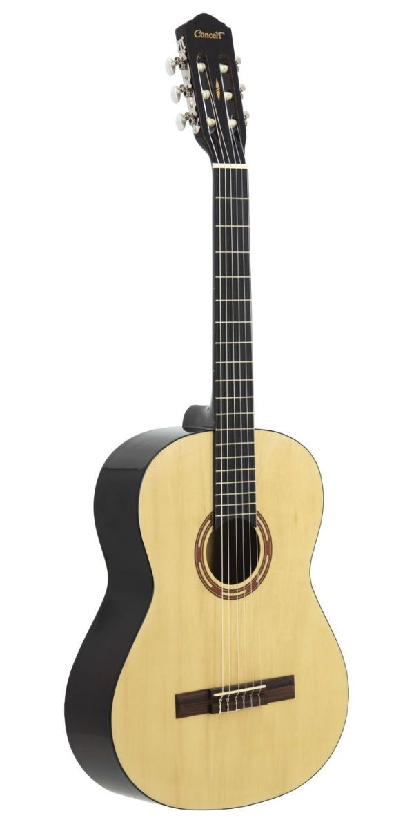 Violão Concert Cn390 Natural Acústico Clássico Nylon 39” Com Tensor 