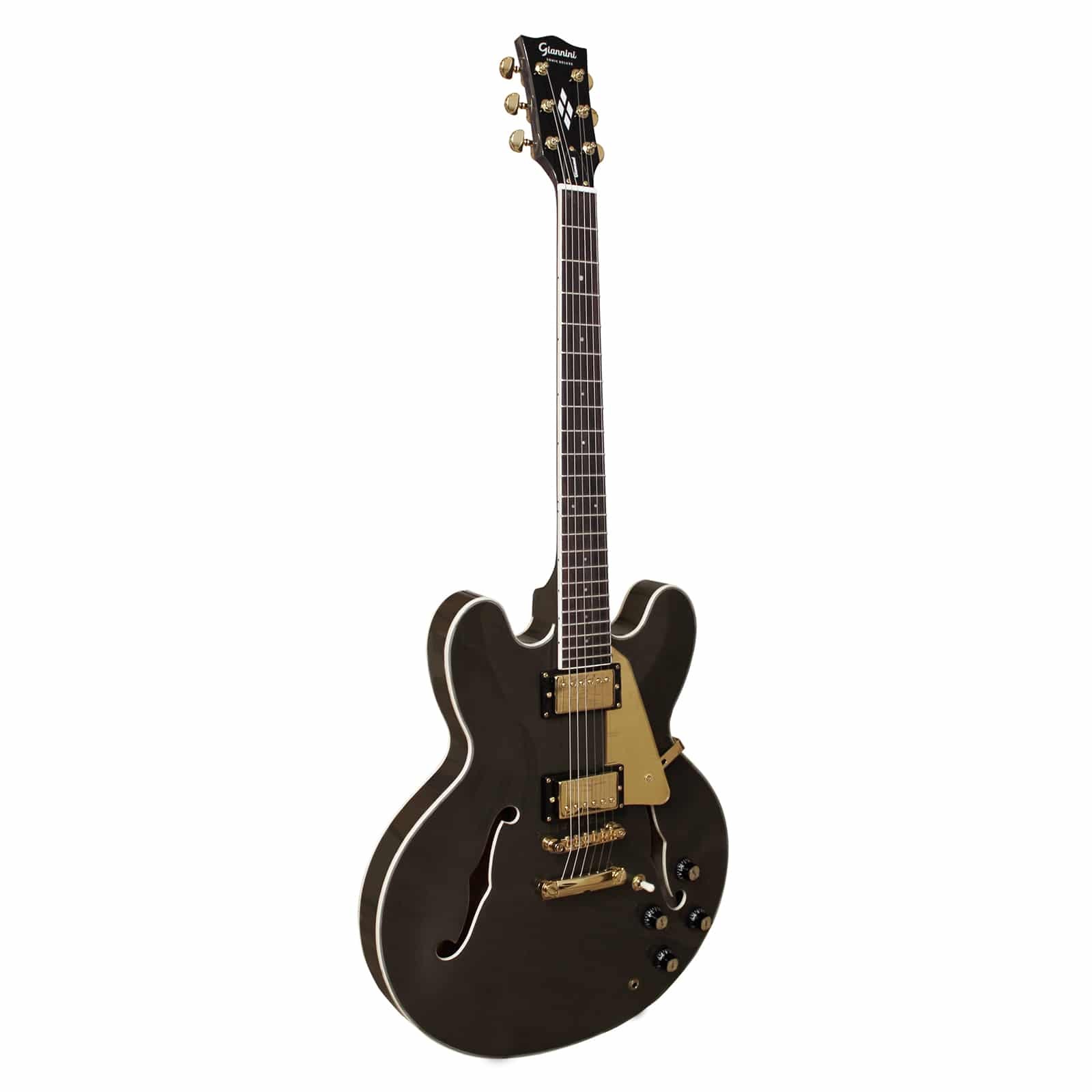 Guitarra Elétrica Giannini Sonic Deluxe Diamond Gae06 Dlx bf (black Coffee) 