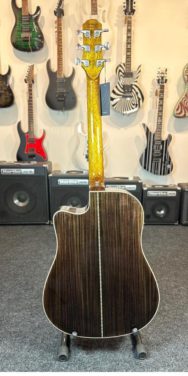 Violão Aço Elétrico Cutaway Strinberg Diamond Dd5sc Cherry Sunburst Folk Com Case 