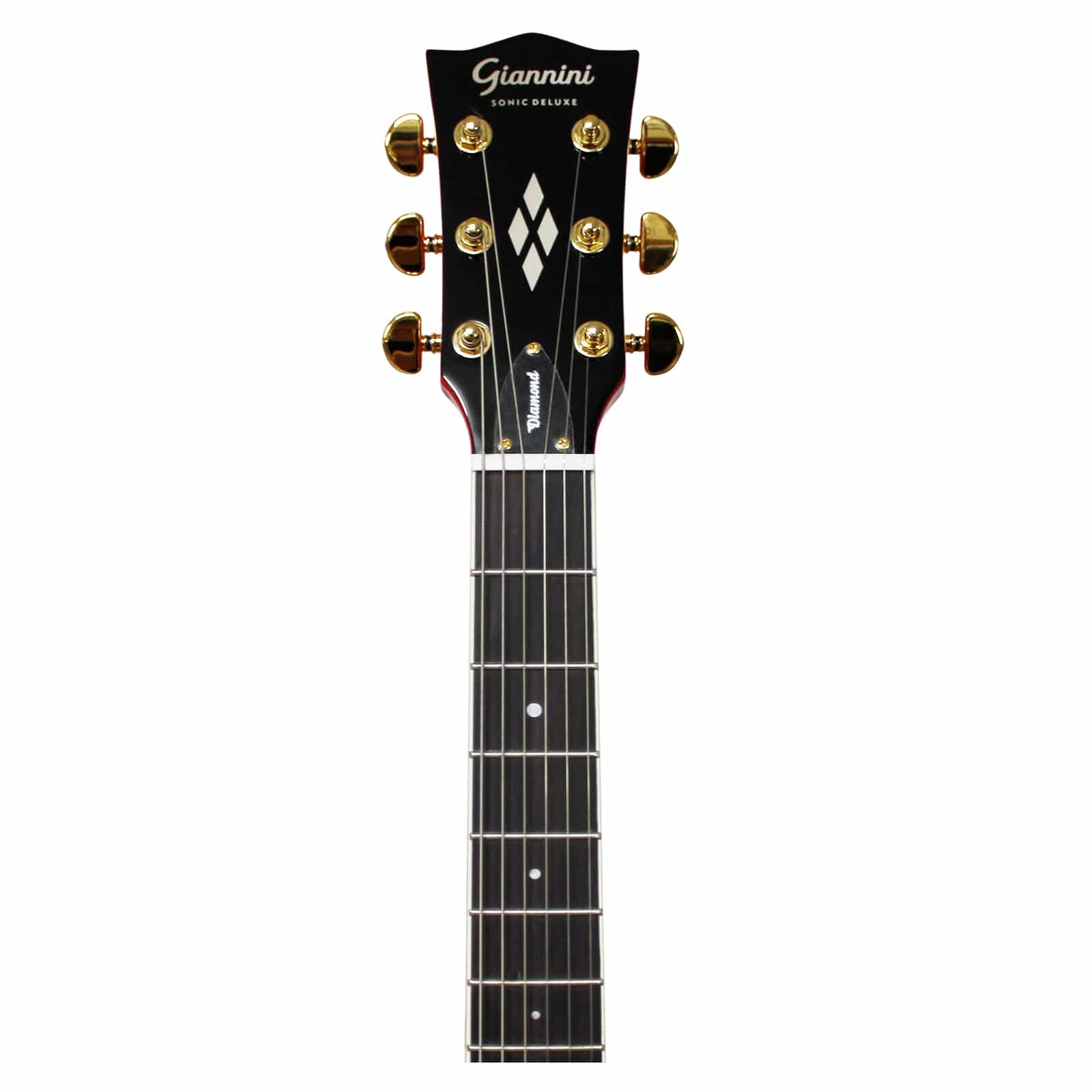 Guitarra Elétrica Giannini Sonic Deluxe Diamond Gae06 Dlx rd (red) 