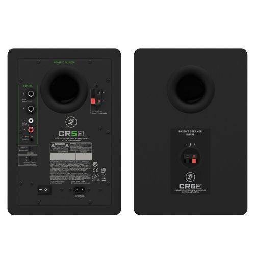 Mackie Cr5bt Par de Monitores Ativos Bluetooth 5.25” 100w Rms Com Tone Control 