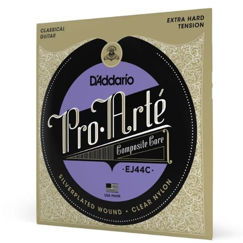 Encordoamento Violão Nylon D'addario Ej44c Pro-arté Composite Core Tensão Extra Pesada 