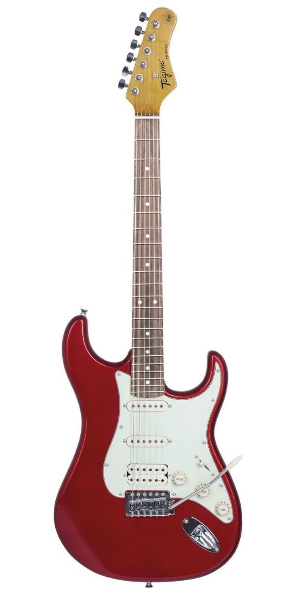 Guitarra Tagima Tg-540 mr Metallic Red Hss 2 Singles 1 Humbucker Escala Escura 