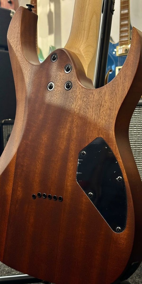 Guitarra Canhota Ibanez Grg121dxl-wnf Gio rg Walnut Flat 2 Humbuckers 