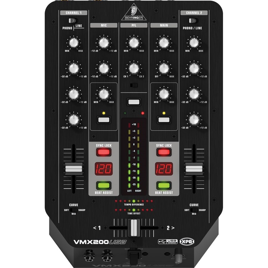 Mixer dj Vmx 200usb - Mixer Behringer 