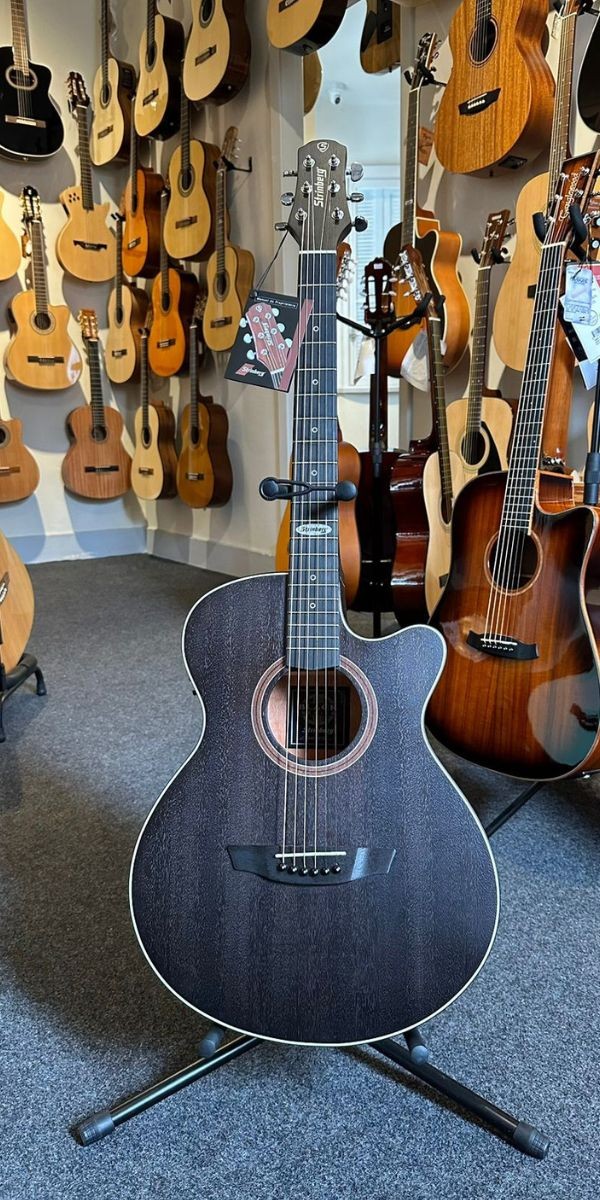 Violão Strinberg Sa200c Aço Eletroacústico Tobacco Satin 