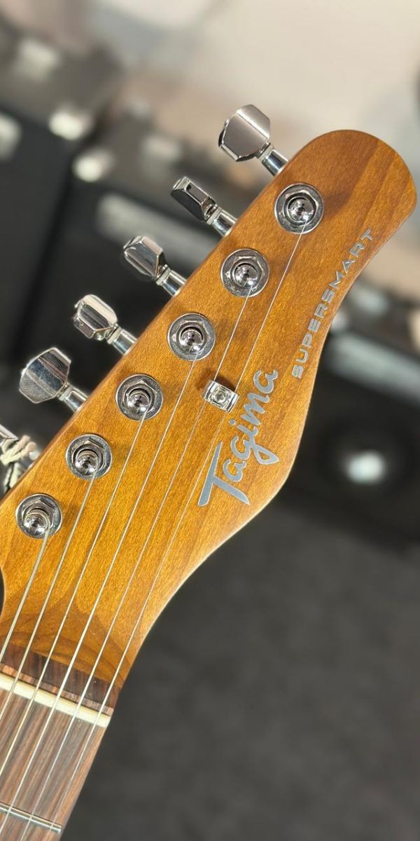 Guitarra Tagima Multi-fx Super Smart Blue Sparkle 