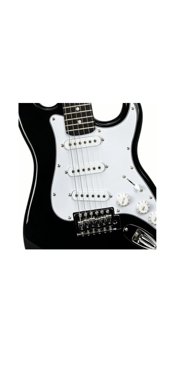 Guitarra Juvenil Phx Strato Junior 3/4 Ist1 - Preta bk 
