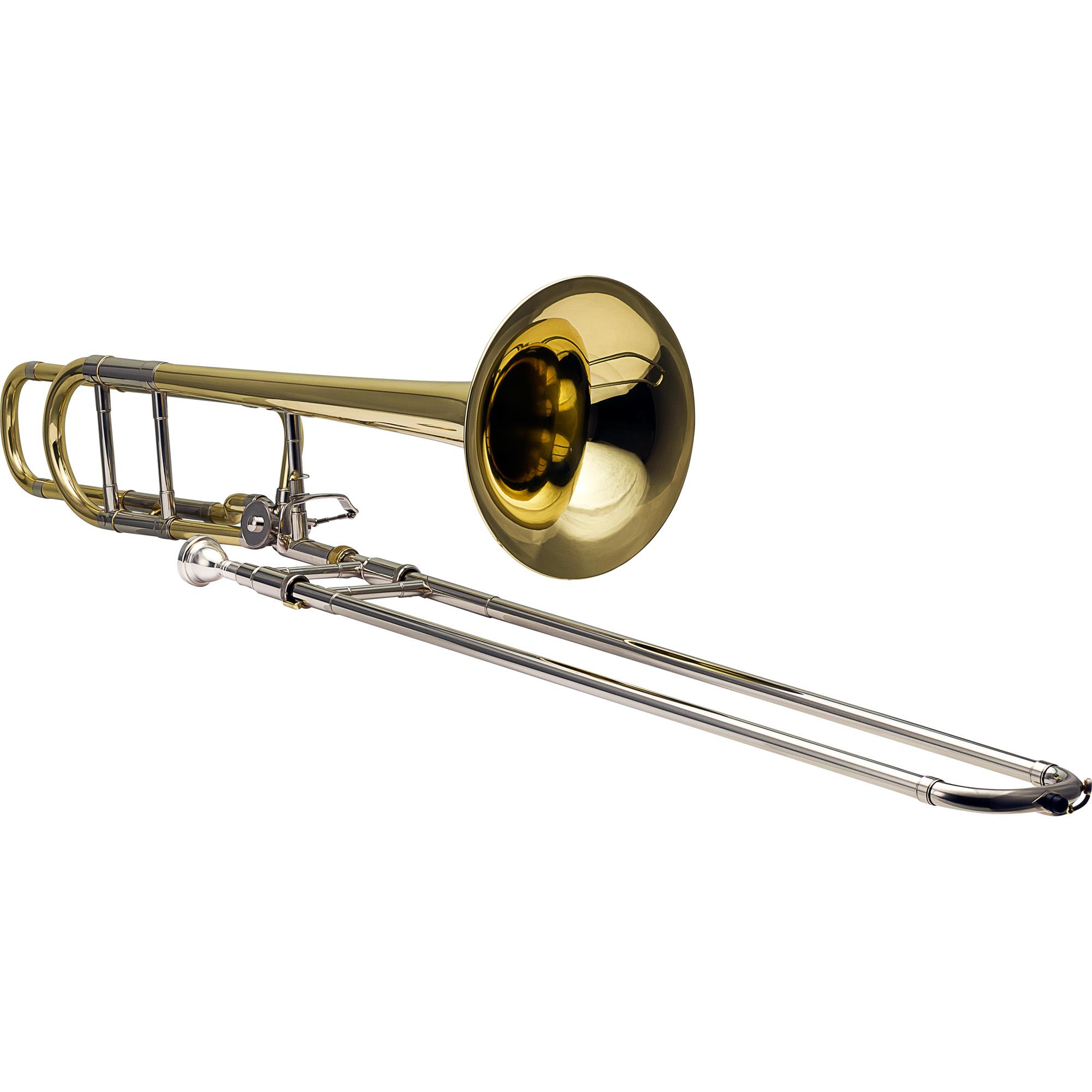 Trombone de Vara Tenor Bb/f Hsl-801l Laqueado Harmonics 