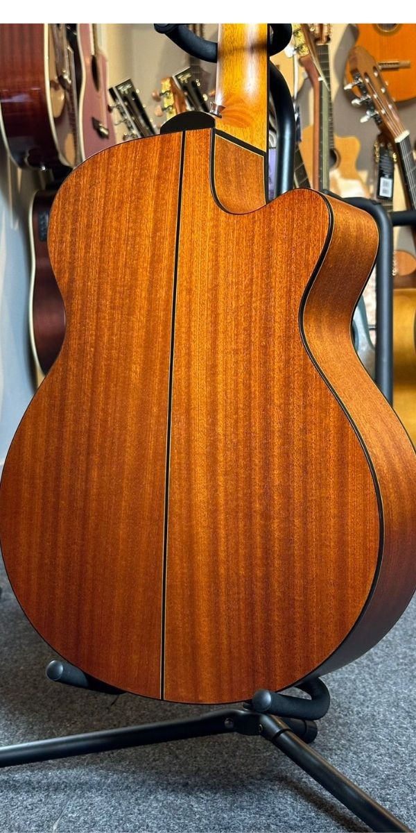 Violão Strinberg Sa200c Mini-jumbo Aço Eletroacústico Natural Canhoto 