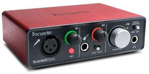 Interface de Audio Usb Scarlett Solo 