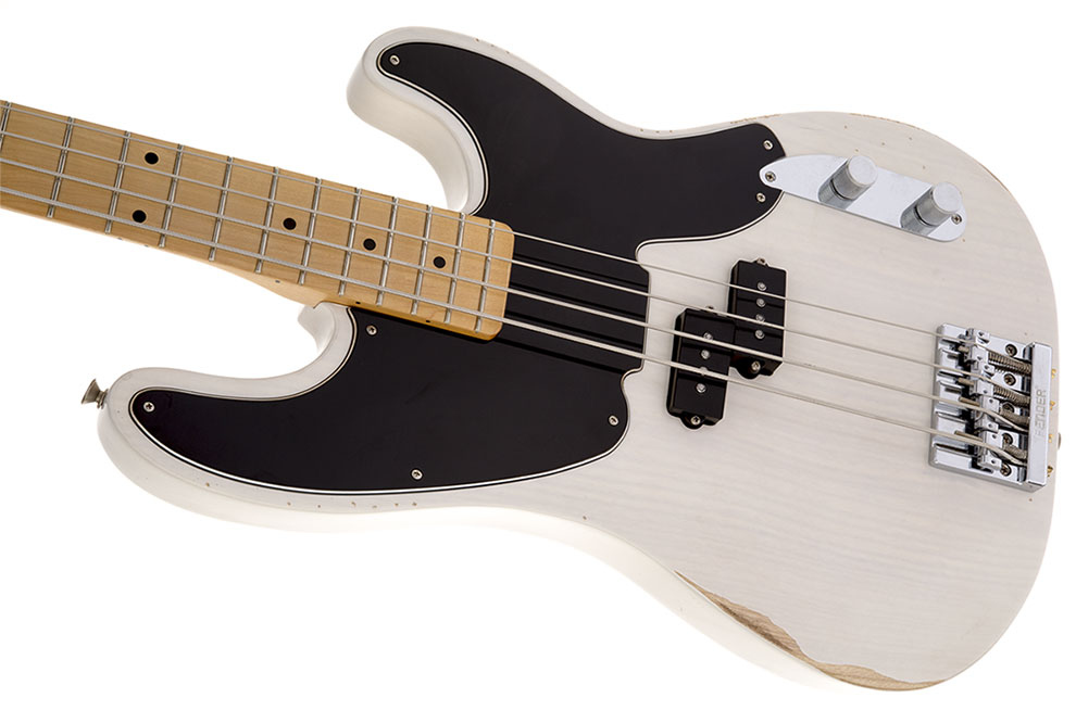 Contrabaixo Fender 013 8412 - Sig Series Mike Dirnt Road Worn p. Bass - 701 - White Blonde 