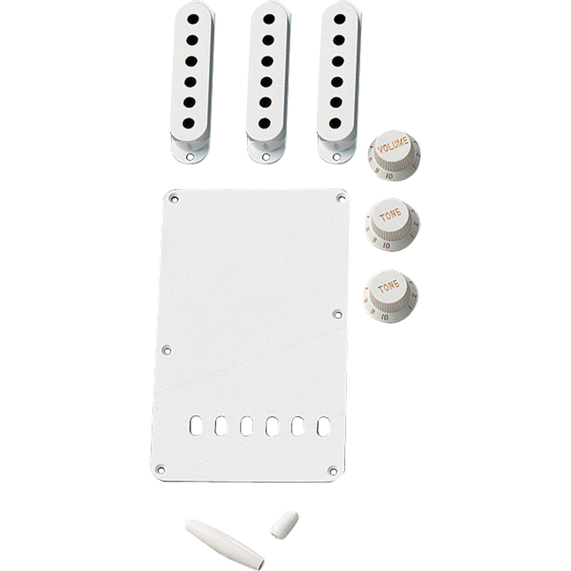 Kit de Acessórios Para Guitarra Vintage-style Stratocaster Branco Fender 