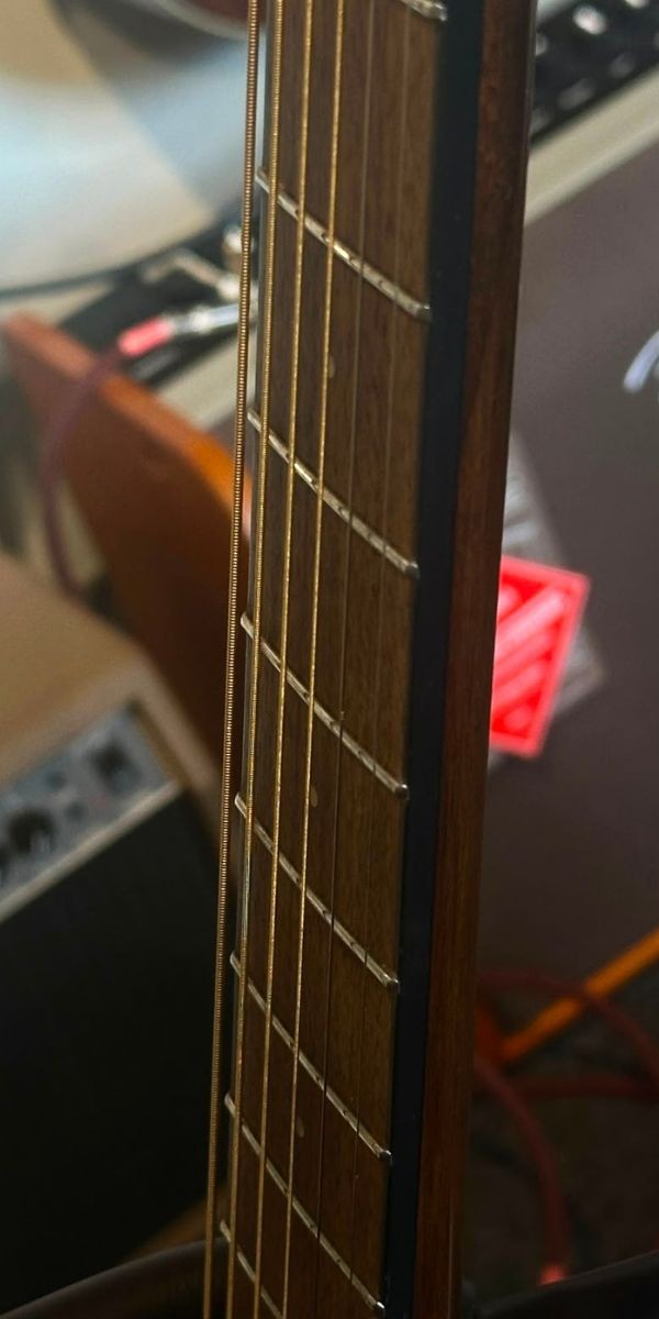 Violão Fender Cp-60s Parlor Natural Aço Com Tampo Sólido Spruce 