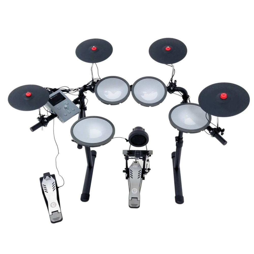 Bateria Eletrônica Nagano Tech Ntu-01 8 Pads Com Cruso Grátis 