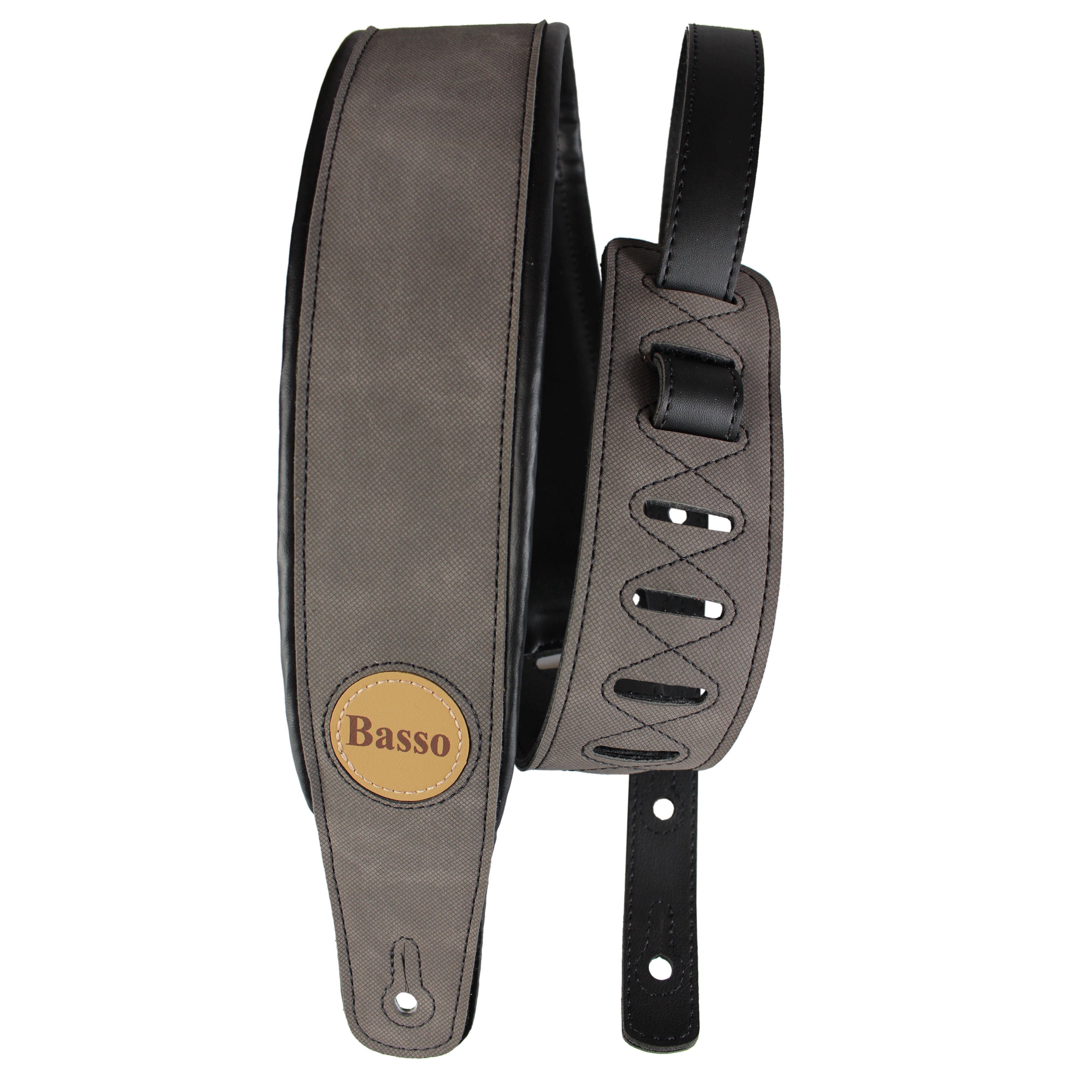 Correia Basso Straps Classic Chumbo Estonada 