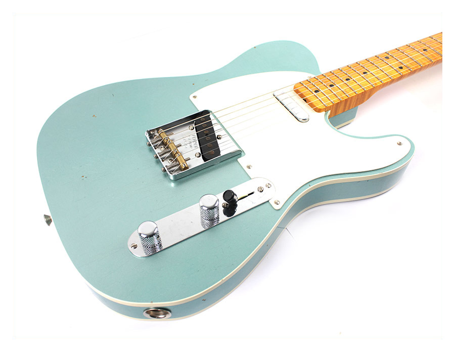 Guitarra Fender 923 0902 - Ltd 50 Telecaster Journeyman Relic Custom Built - 815 - F.silver Metalli 