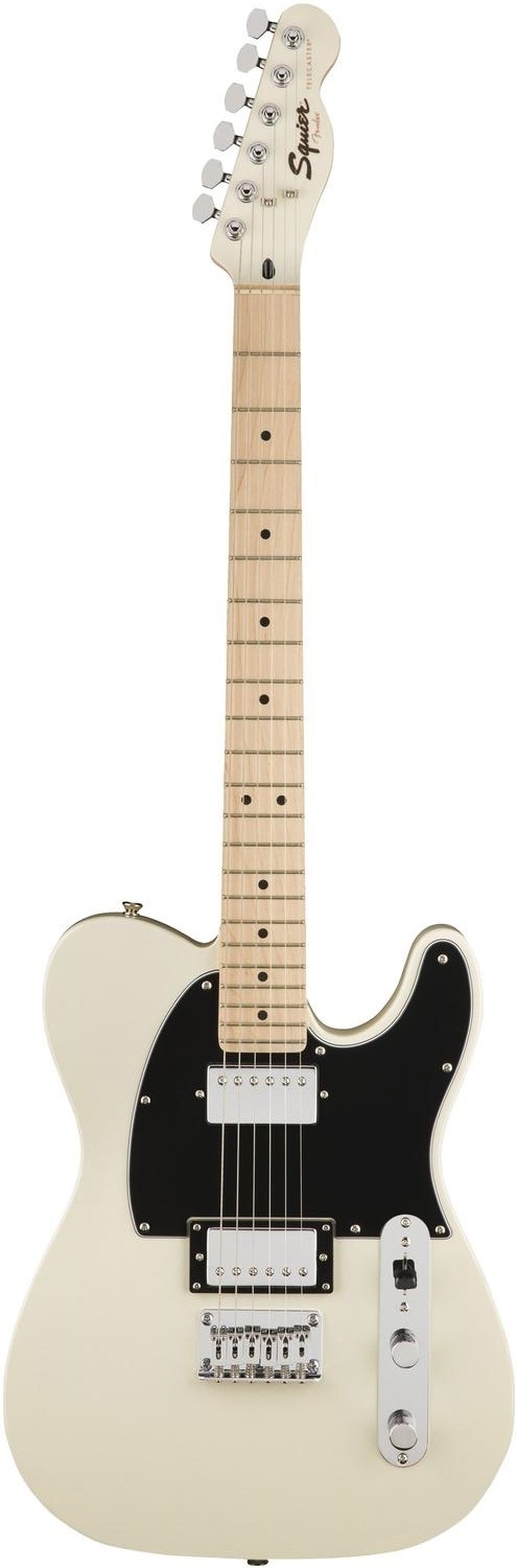 Guitarra Telecaster Fender Squier Contemporary hh mn Pearl White 