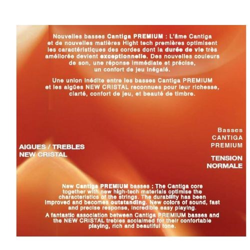 Encordoamento Violão Nylon Savarez Cantiga New Cristal Media 510crp 