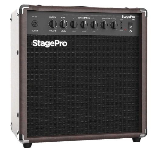 Amplificador Para Violão Michael Stagepro A40 40w 1x10 Reverb Chorus 