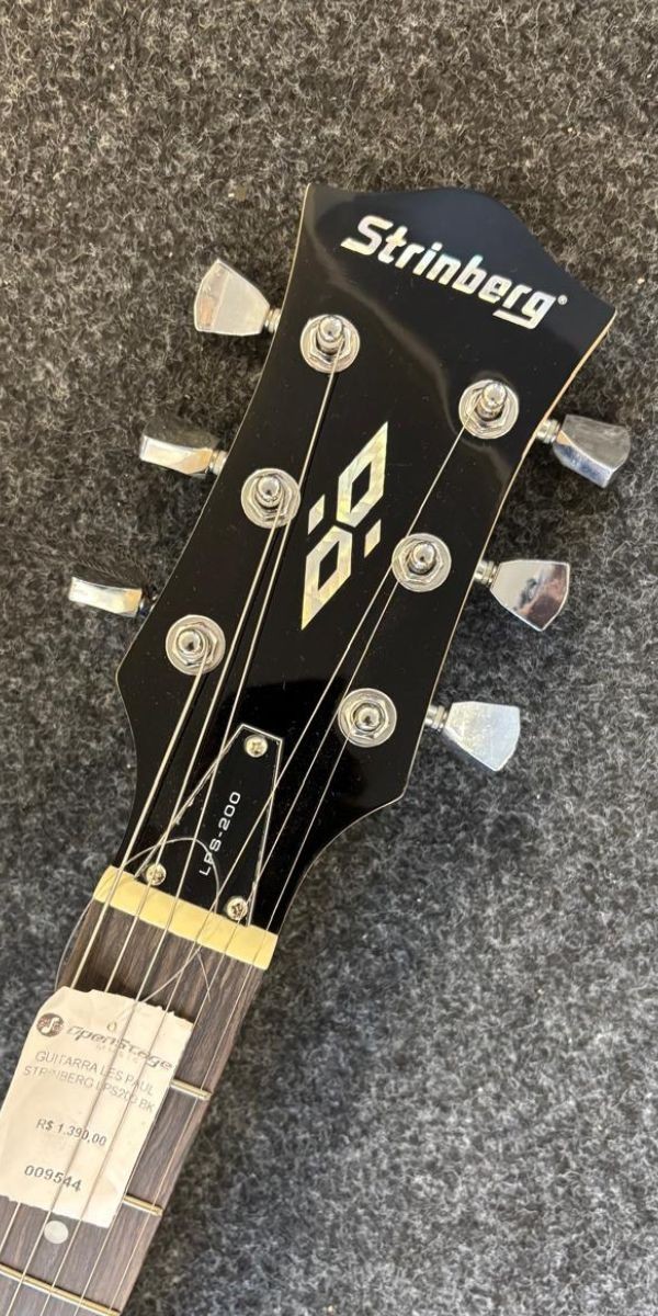 Guitarra Strinberg Les Paul Lps-200 Preto bk 