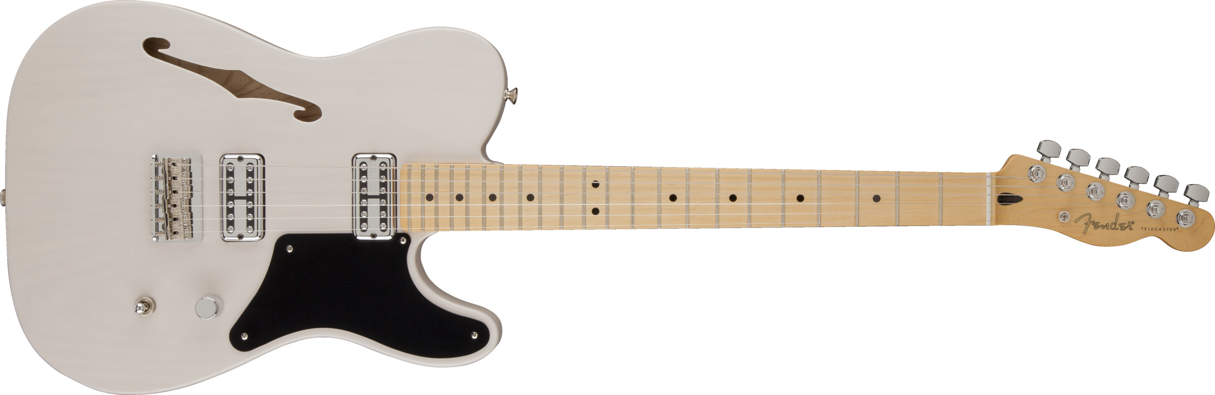 Guitarra Fender 014 5502 - Classic Player Cabronita Telecaster Thinline - 301 - White Blonde 