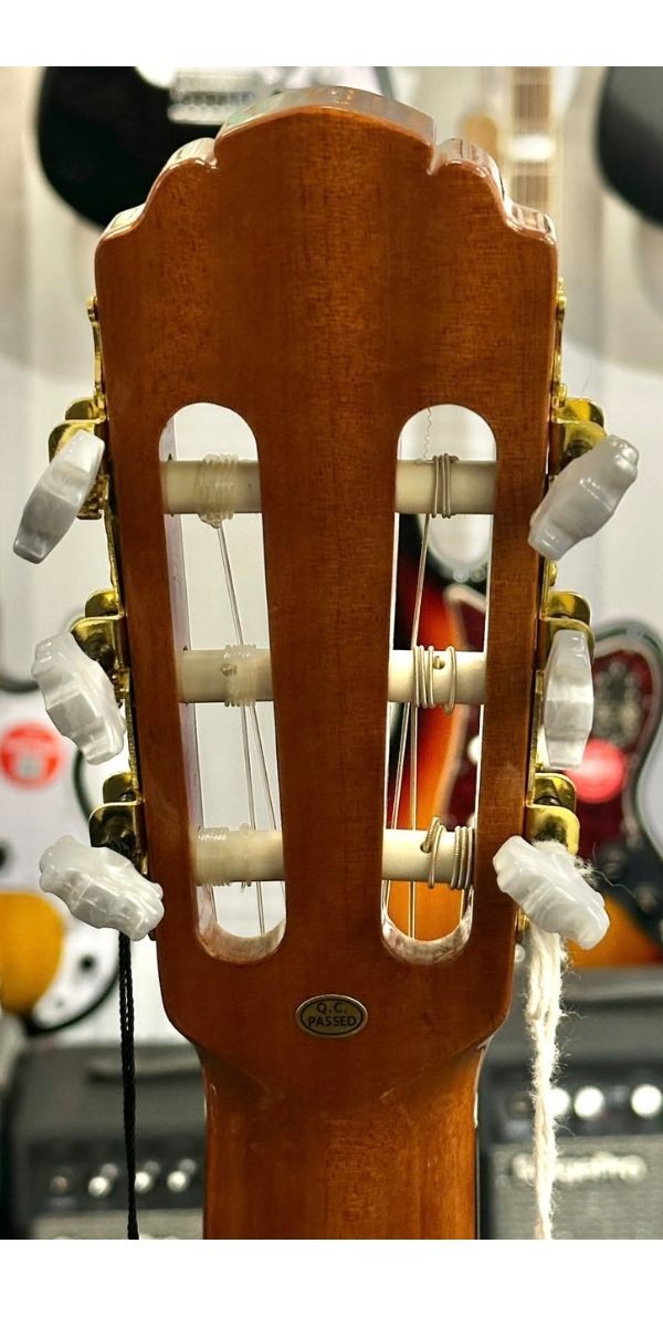 Violão Nylon Eletroacústico Eagle Ch800 Cutaway Natural Com Bag 