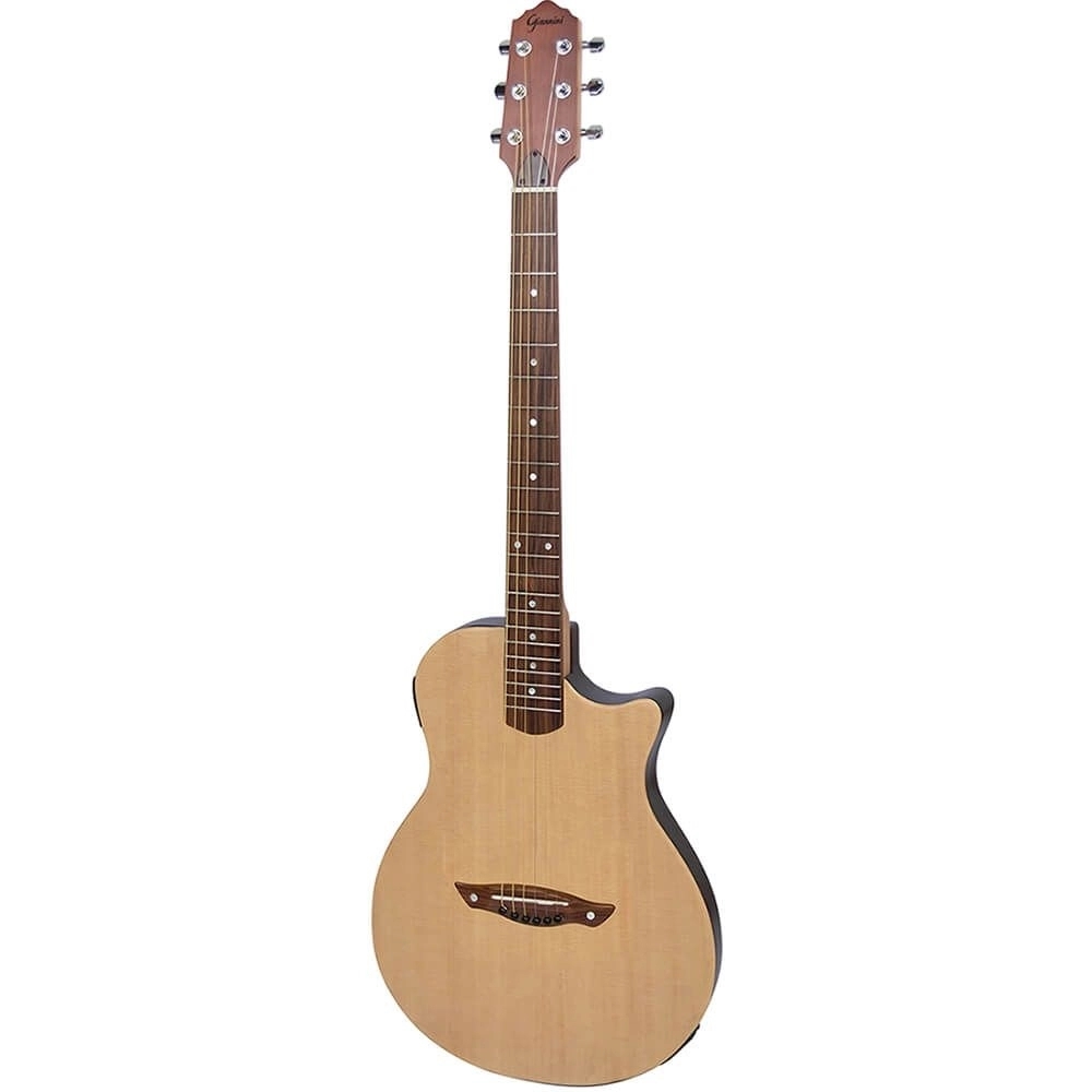 Violão Giannini Stage Spruce Aço Elétrico Natural 