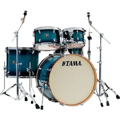 Bateria Tama Superstar Classic Cl52krs-bab Completa Com Cascos de Maple 