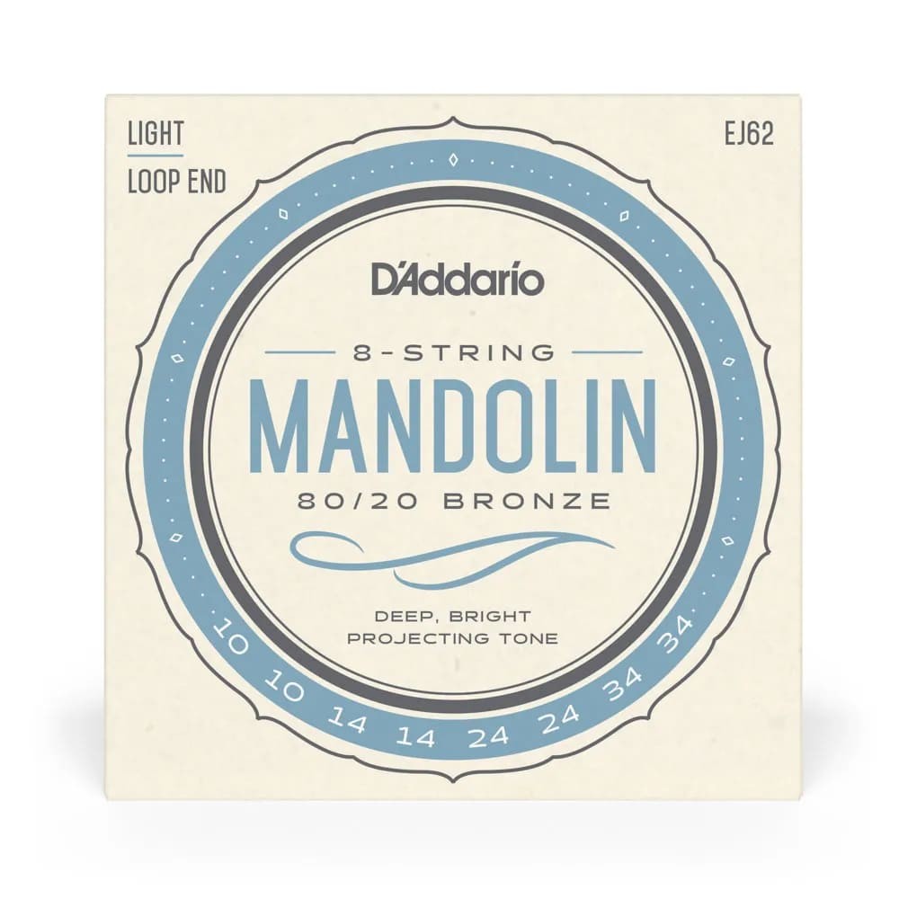 Encordoamento Bandolim D'addario J62 80/20 