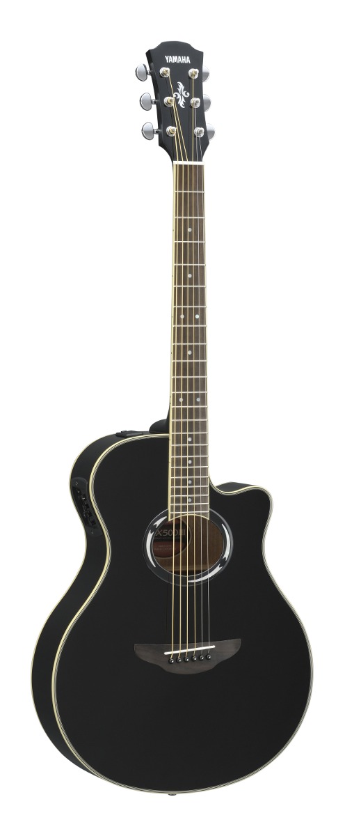 Violão Aço Yamaha Elétrico Apx500iii Preto            